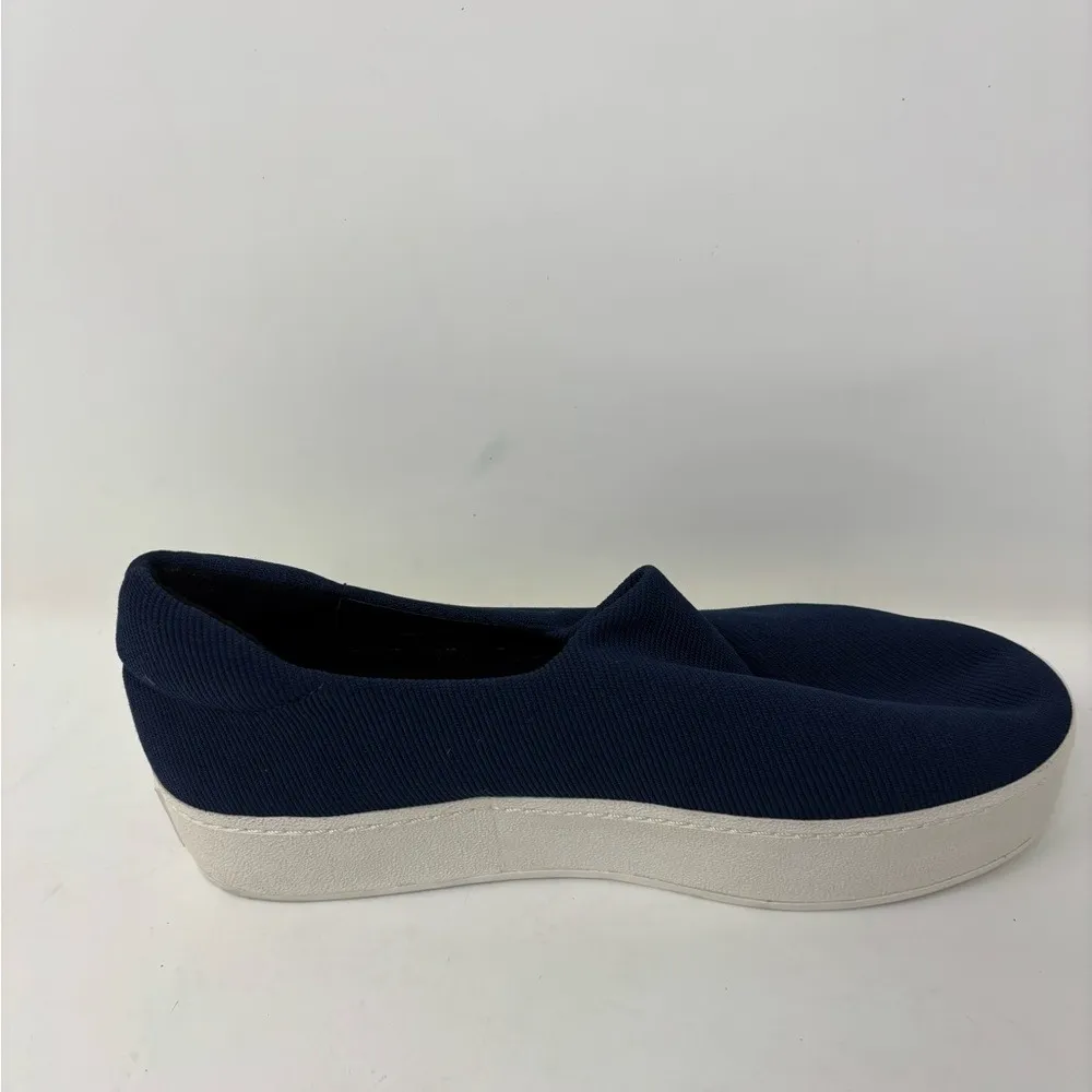 Opening Ceremony 37 US 6 Cici Classic Navy Blue Slip On Platform Loafers Shoe - Image 6