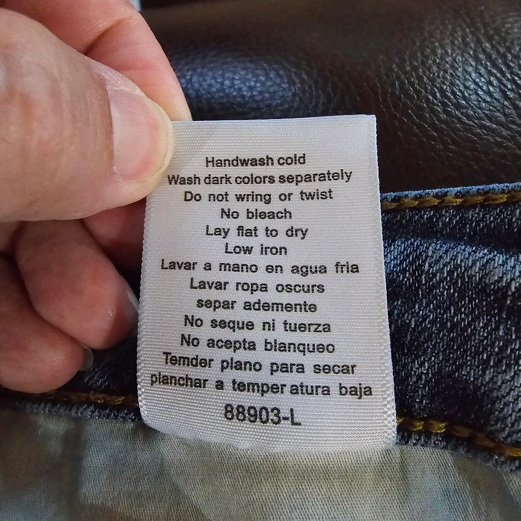 Judy Blue Wide Leg Crop Jeans Size 7/28 Blue Mid Rise Raw Hem JB88903 Stretch - Image 5