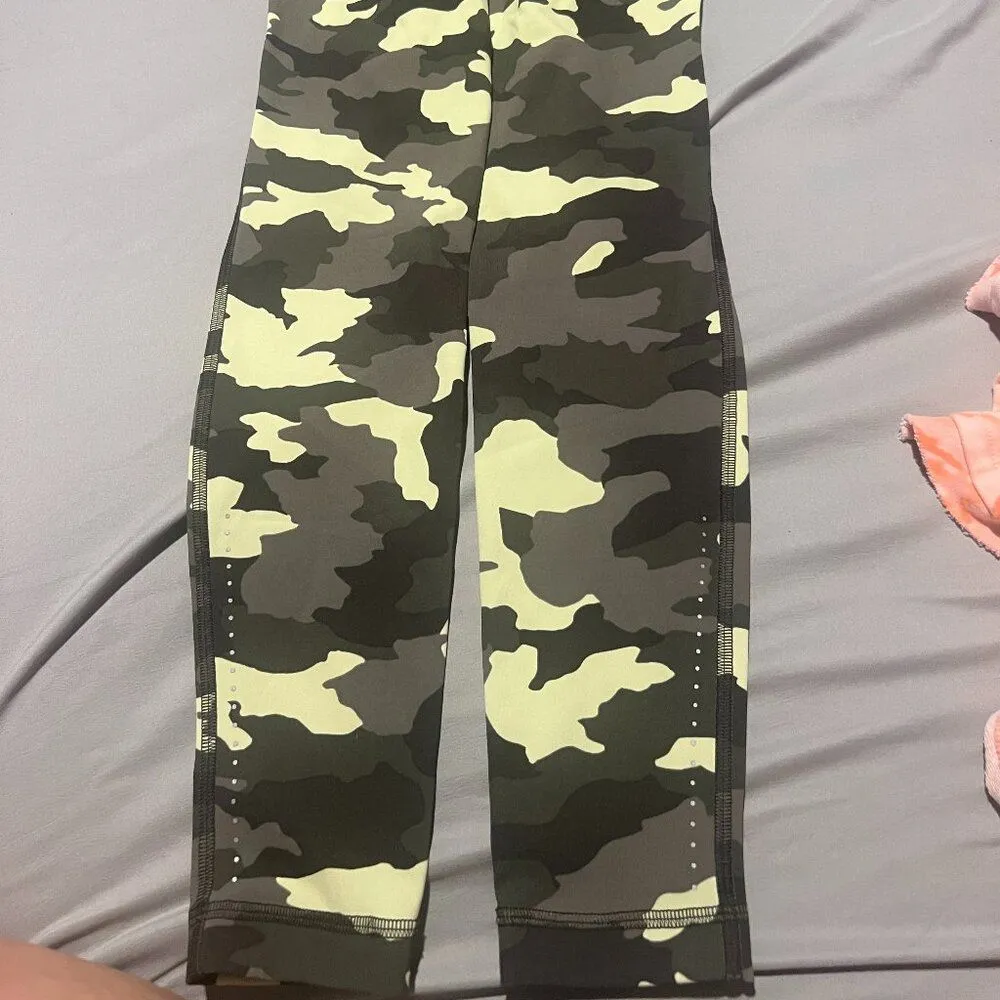 Lululemon Swift Speed HR Tight 28" Heritage 365 Camo Crispin Green Multi Size 4 - Image 8