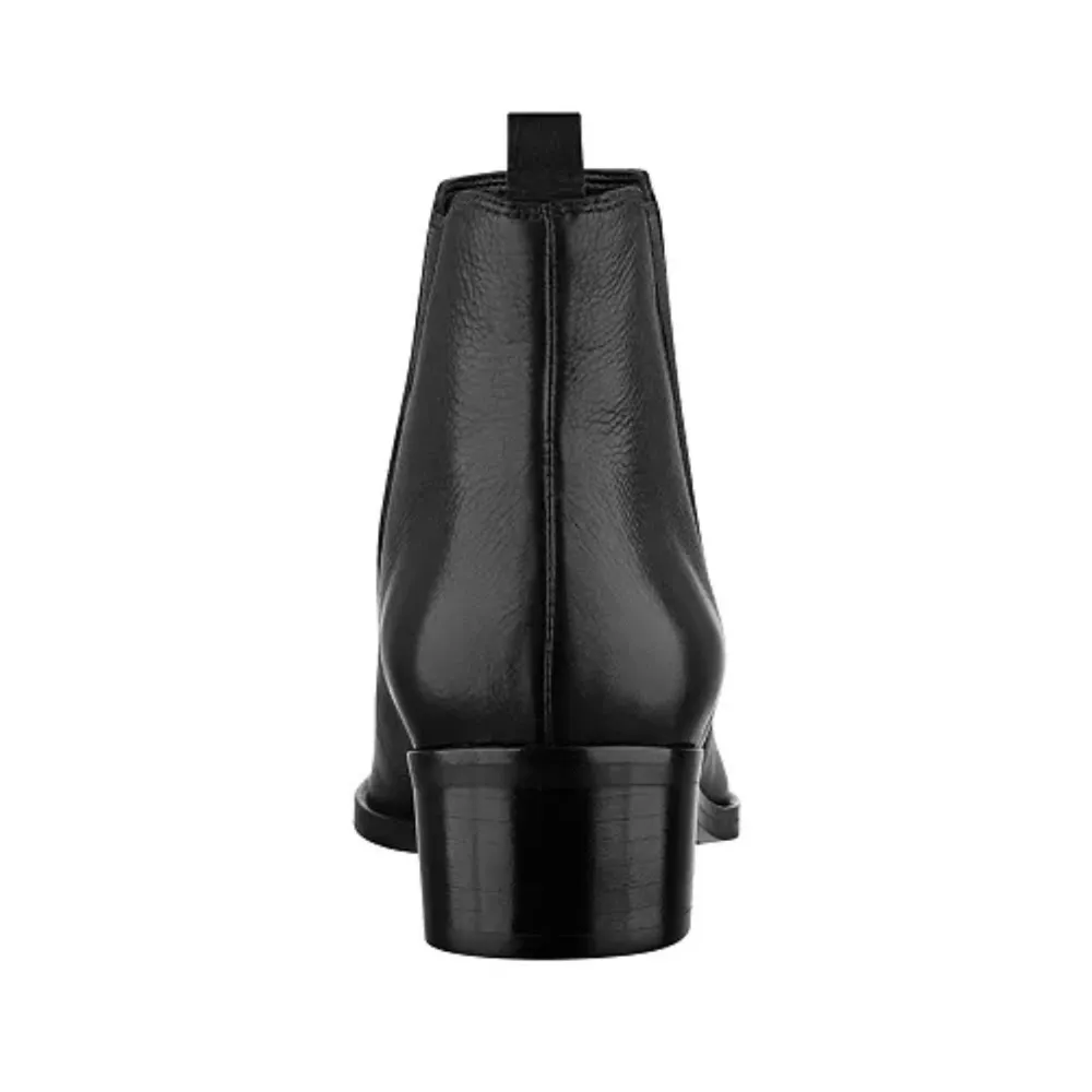 Marc Fisher  Black Patent Leather Yale Pointy Toe Ankle Boots Sz 9M - Image 3