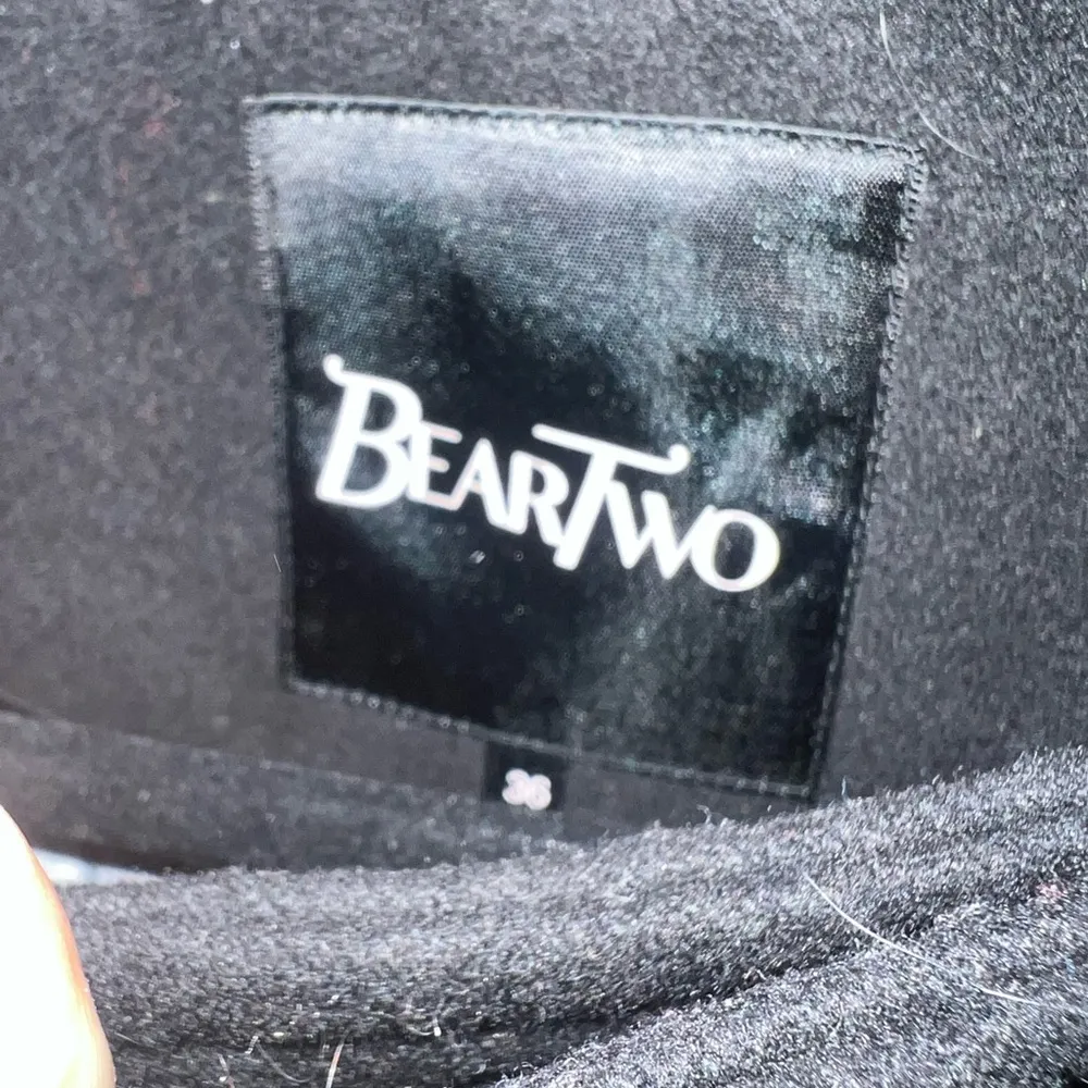 BearTwo Cape Coat Black Size 36 - Image 4