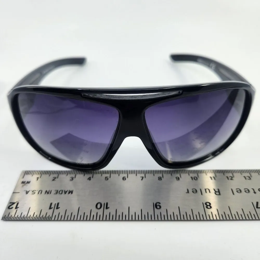 FRATELLi ROSETTi Style 4327 Italian Black Acetate Sunglasses Gradient - Image 10