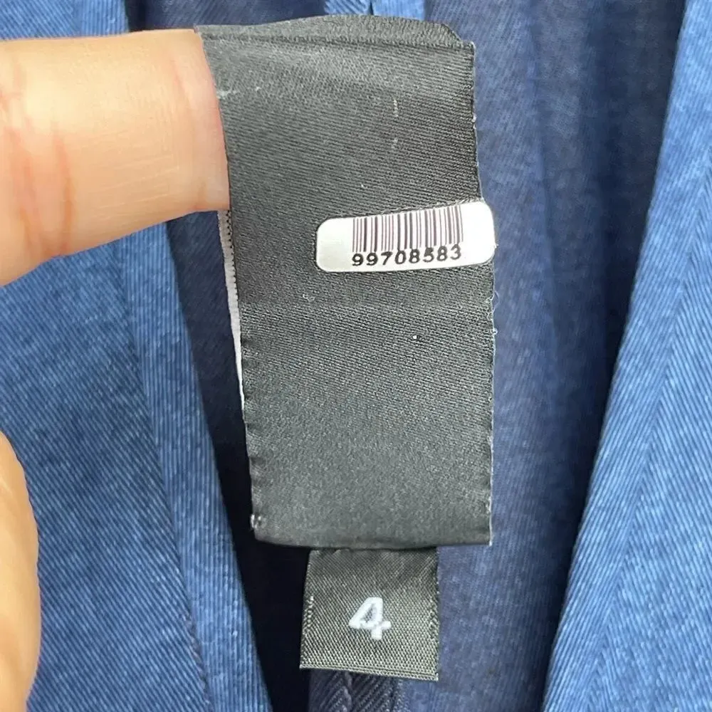 Zero + Maria Cornejo denim dress size 4 Blue - Image 6