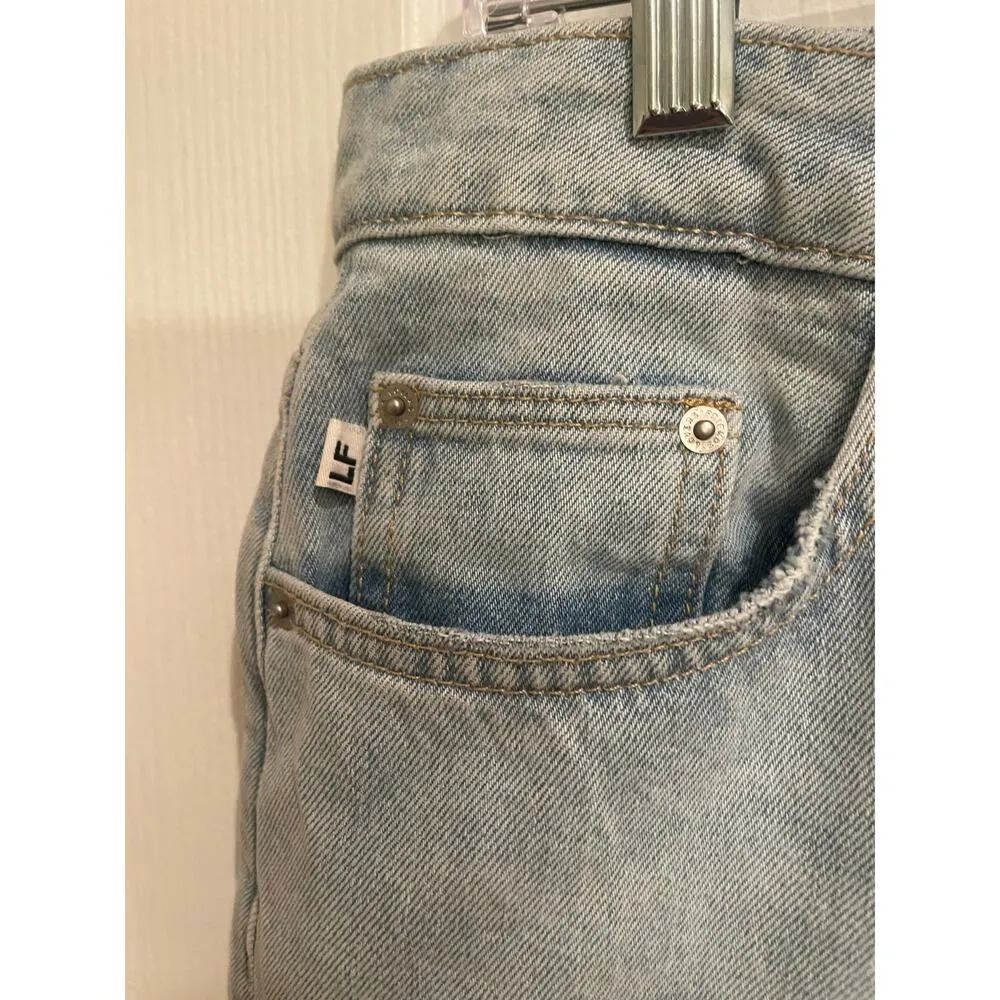 Lovers and Friends REECE High Rise Rigid Slim Straight Jean, A51 - Image 4