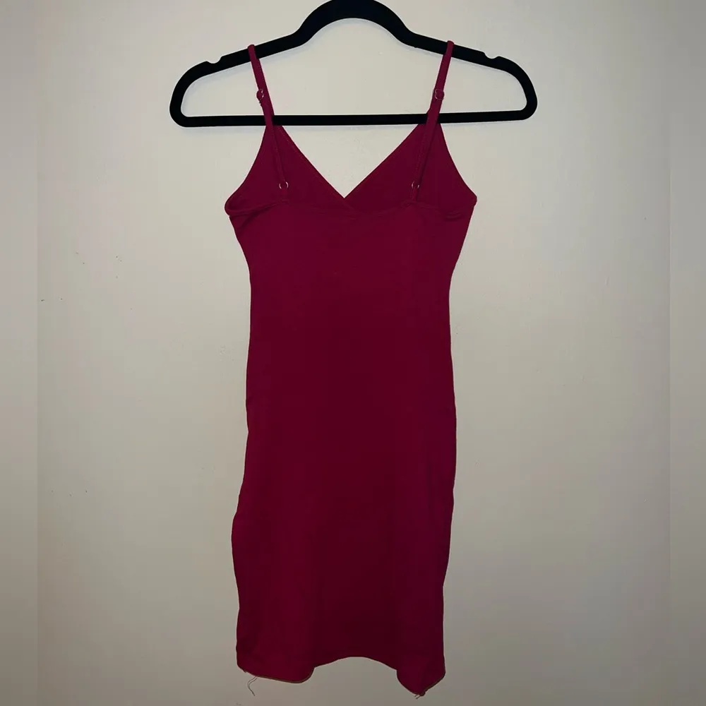 Pink Ruched Short Dress - Image 2