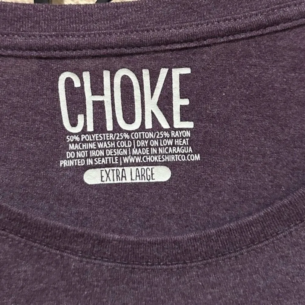 Choke women’s tee Purple Size XL - Image 3