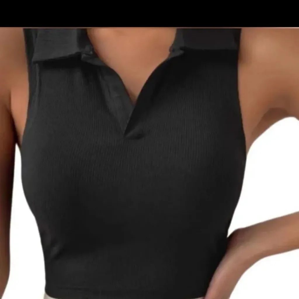 House of Harlow 1960 Light Blue Ribbed Tank Top Size XS - Image 7