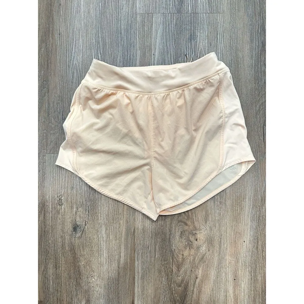 All in Motion Women's Size XS Mid Rise Run Shorts 3" Orange‎ - Image 4