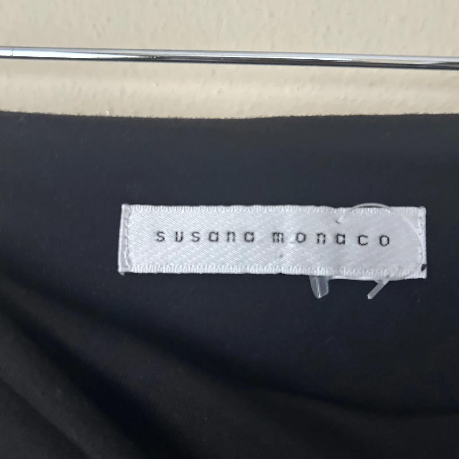 Susana Monaco Black Strapless Mini Dress Size XS - Image 7