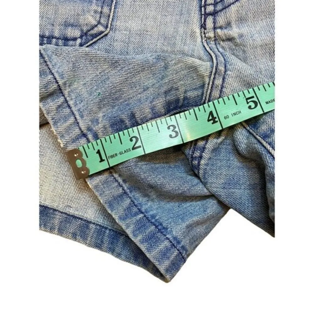Y2K Tommy Hilfiger Women's Denim‎ Shorts Size 4 - Image 4