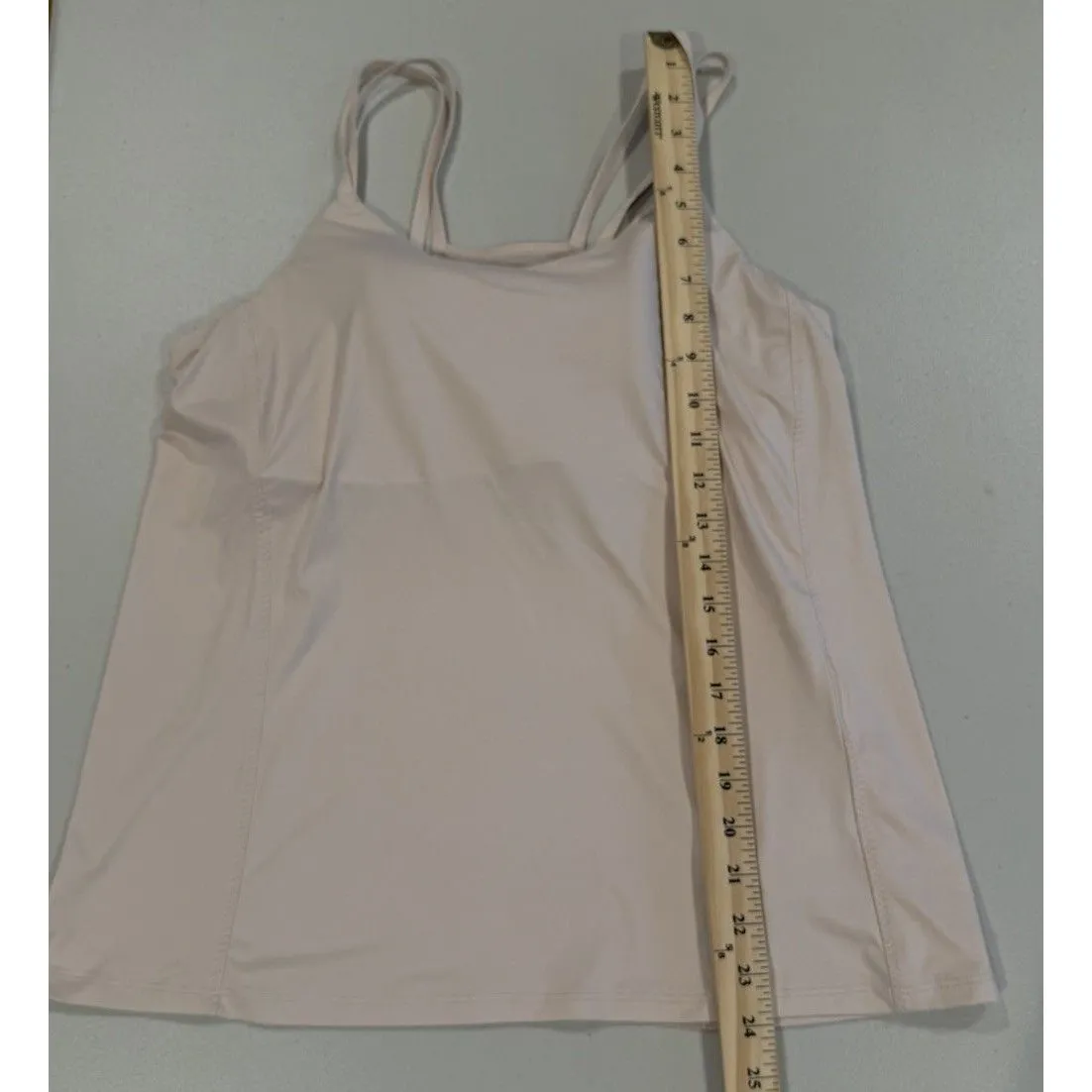 Athleta Tank Top Women Medium Strappy Shelf Bra Active Athletic Workout Gym Yoga - Image 5