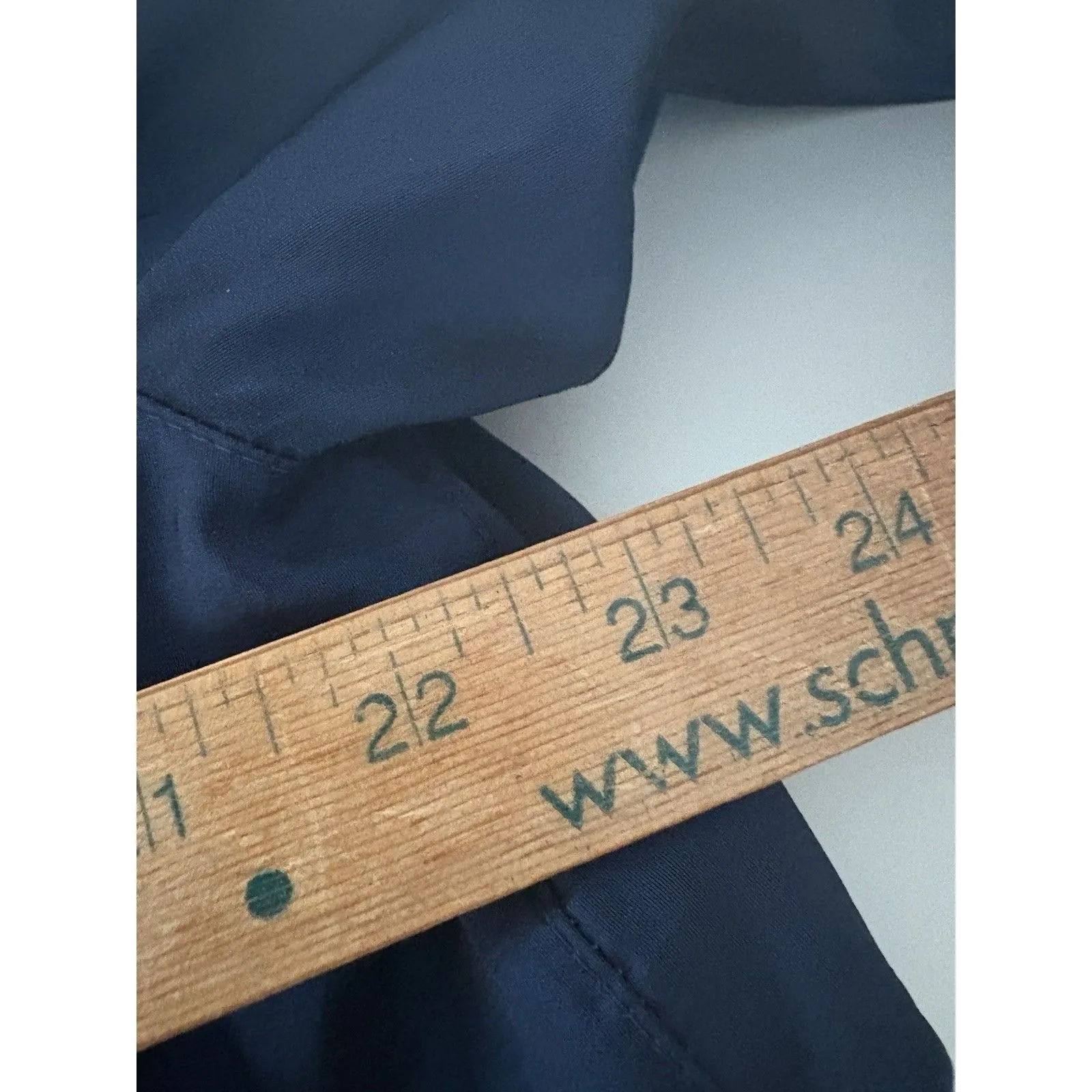 Vintage Forecaster Of Boston Trench Raincoat Size 12 Blue Black Iridescent - Image 12