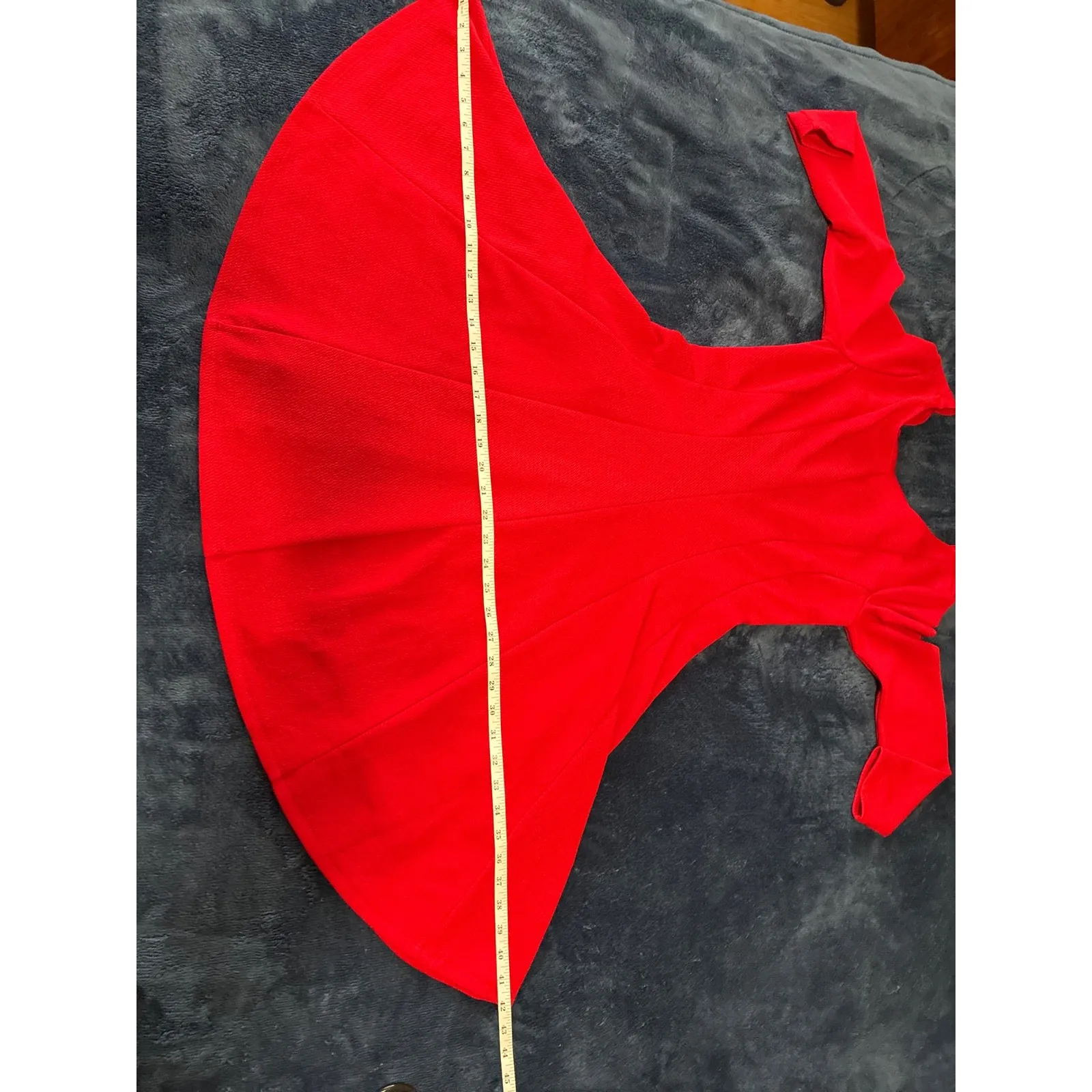 Sunday In Brooklynn Fit and Flare Red Dress Women's Size XS - Image 9