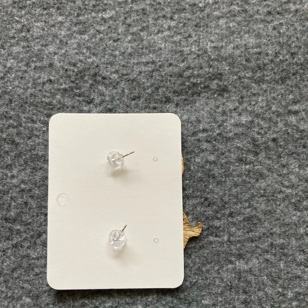 Cute running princess fairy tale Alice‎ and poker asymmetric enamel earrings new Blue - Image 2