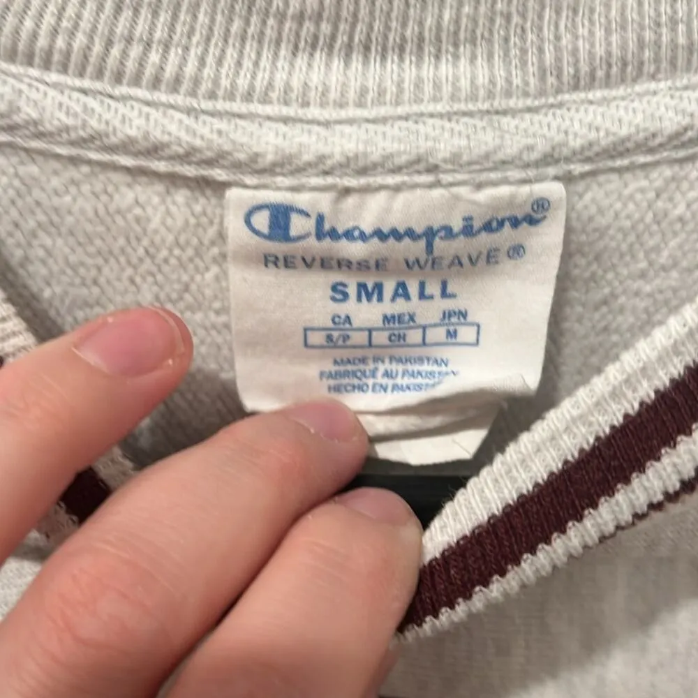 Champion Reverse Weave Central Michigan Collegiate Crew | Vintage Size Small - Image 9