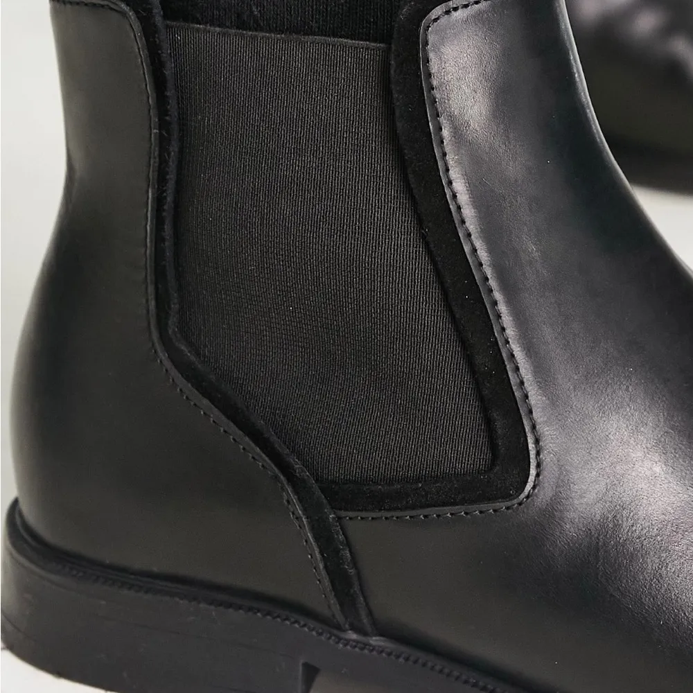 ABSOLUTE LEATHER CHELSEA BOOTS-wide - Image 7