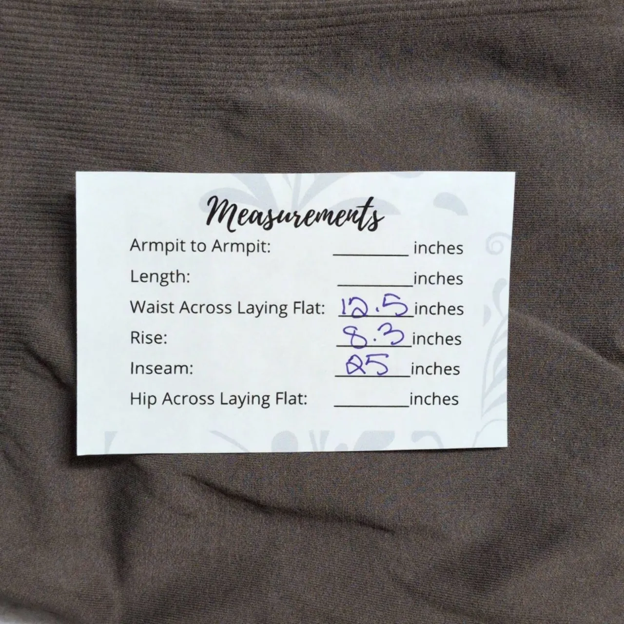 Adidas By Stella McCartney Cement Mushroom Seamless High Waisted Mesh Leggings M Brown Size M - Image 14