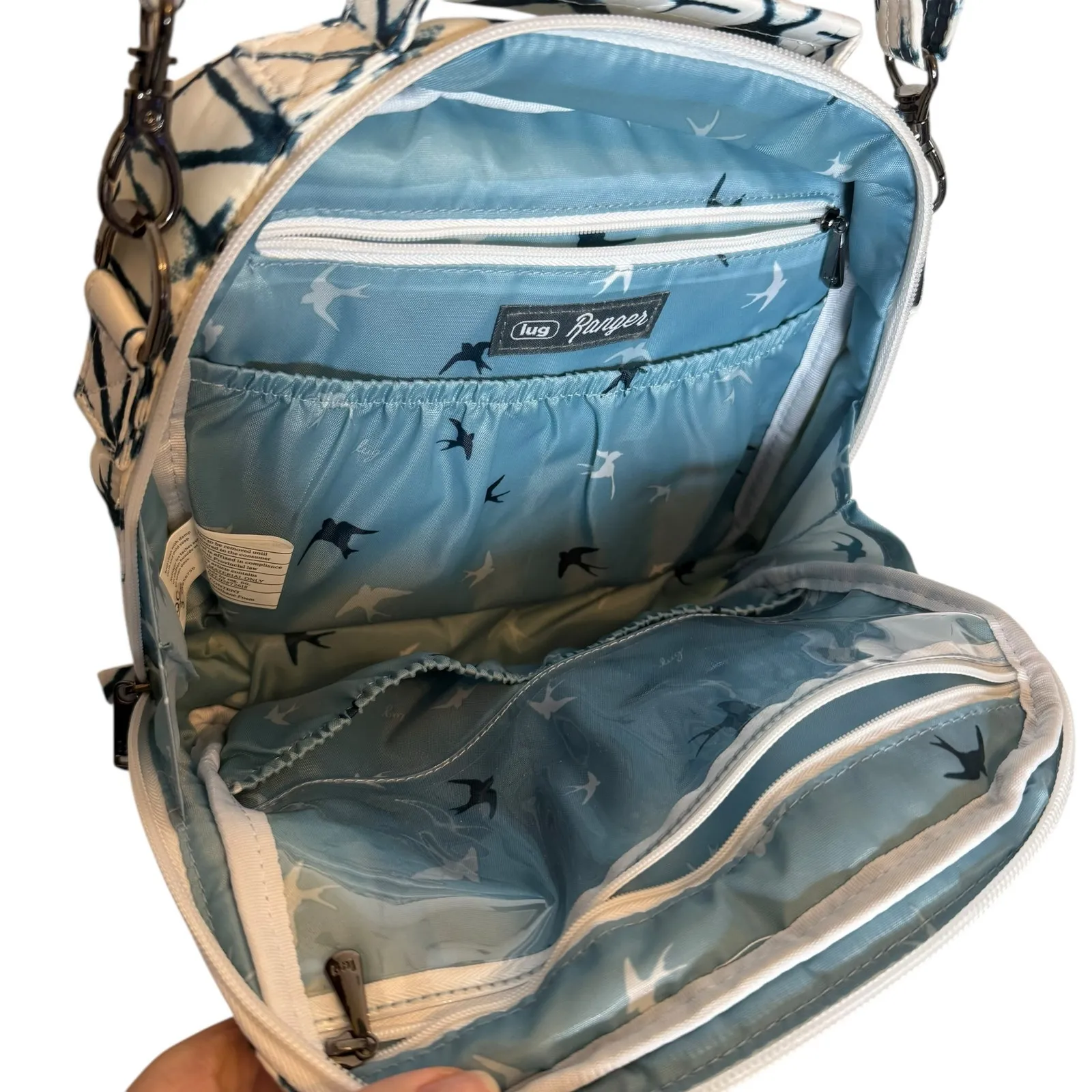 Lug Ranger 2 Crossbody Bag White - Image 5