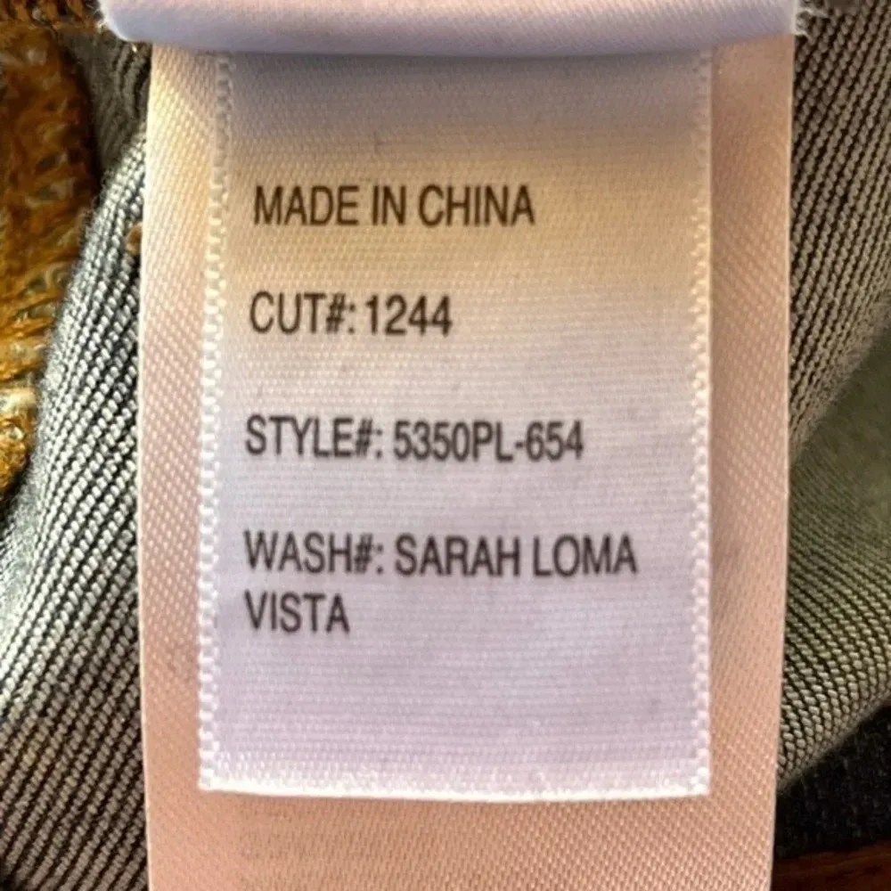 Articles of Society Sarah Loma Vista Skinny Jeans Distressed Low Rise 27 Moto - Image 5