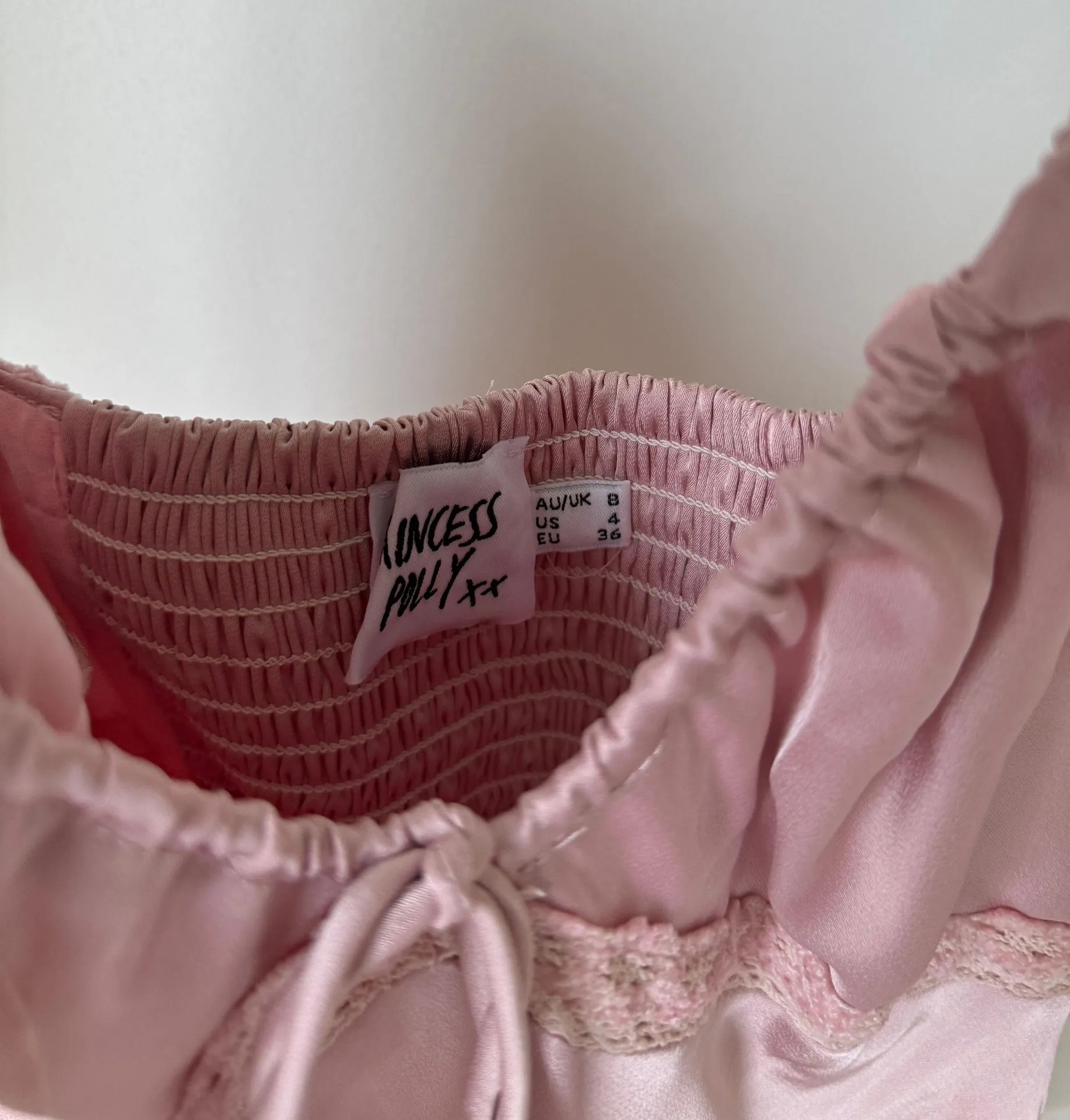 Princess Polly Blush Pink Emily Maxi Silk Dress - Image 4