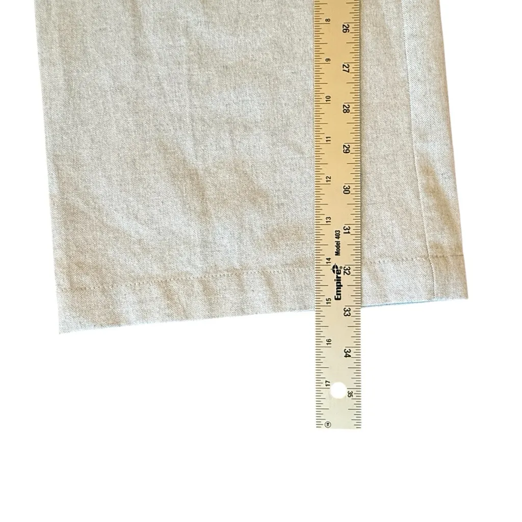 Paige Dallas Chambray Linen High Waist Wide Leg Trouser Women’s Size 00 - Image 14