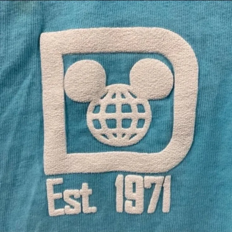 Disney parks WDW blue ombre short sleeve spirit jersey M - Image 7
