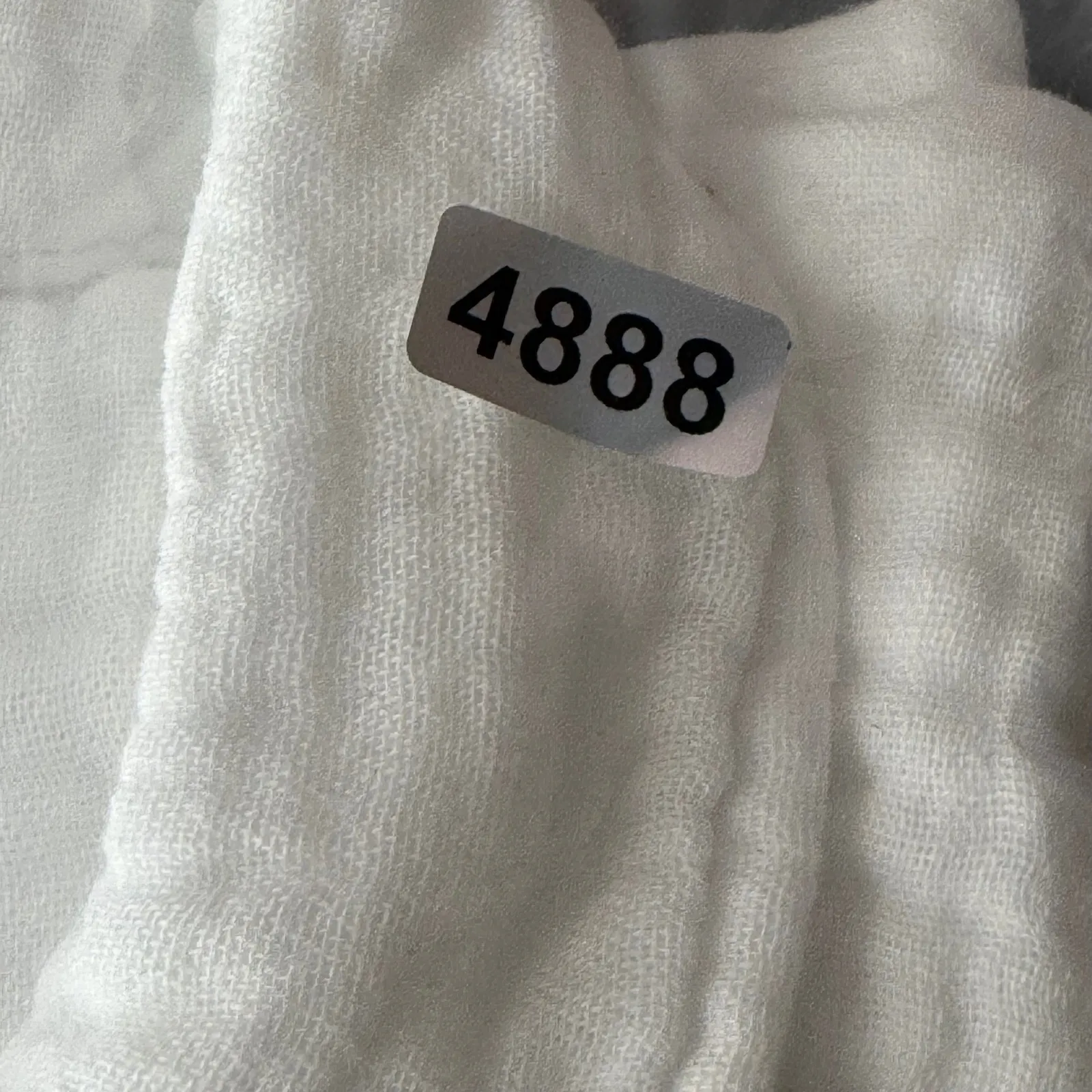 Xirena White Gauze Cotton Button Down Shirt Long Sleeve Size‎ S Made in USA - Image 8