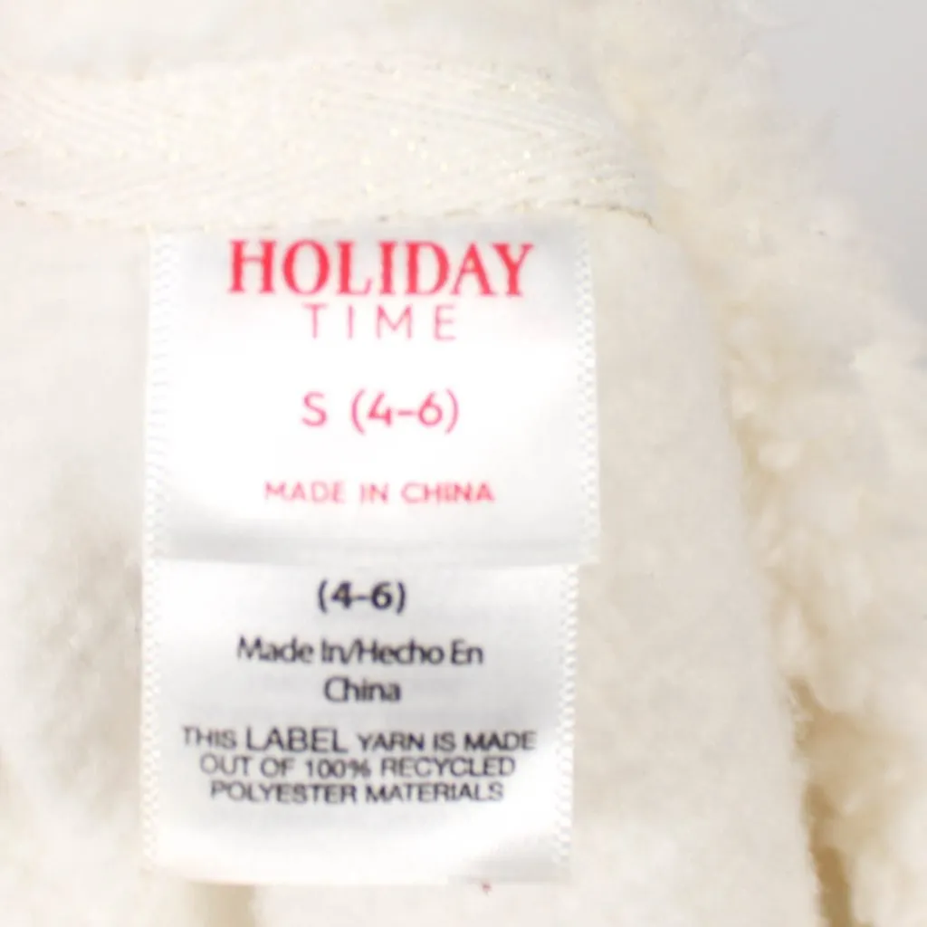 Holiday 2-Piece Pajama Set – Women’s Size S, Sherpa Top & Velour Pants - Image 13