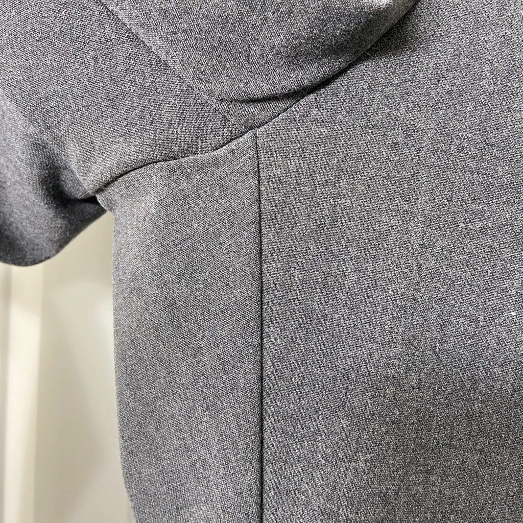 Fashion Bug women’s dark gray‎ straight fit cut pocket dress pants business 8 - Image 2