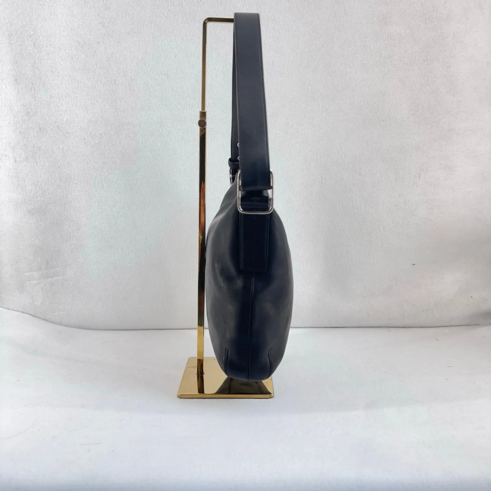 Coach Legacy Slim Duffle 9326 Black Leather Crossbody Shoulder Bag Vintage Y2K - Image 15