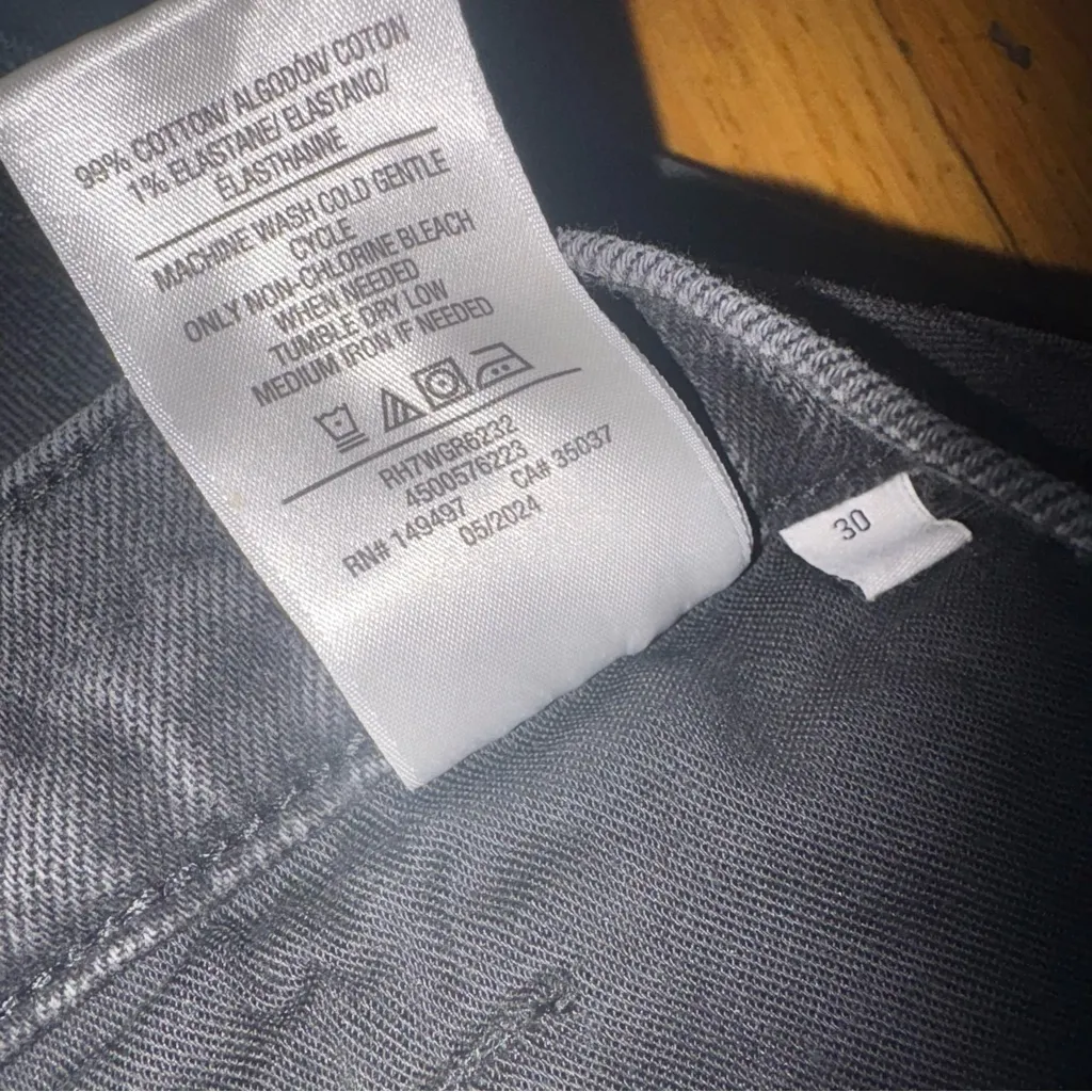 Joes Jeans Black Denim Midi Skirt Size 30 - Image 6