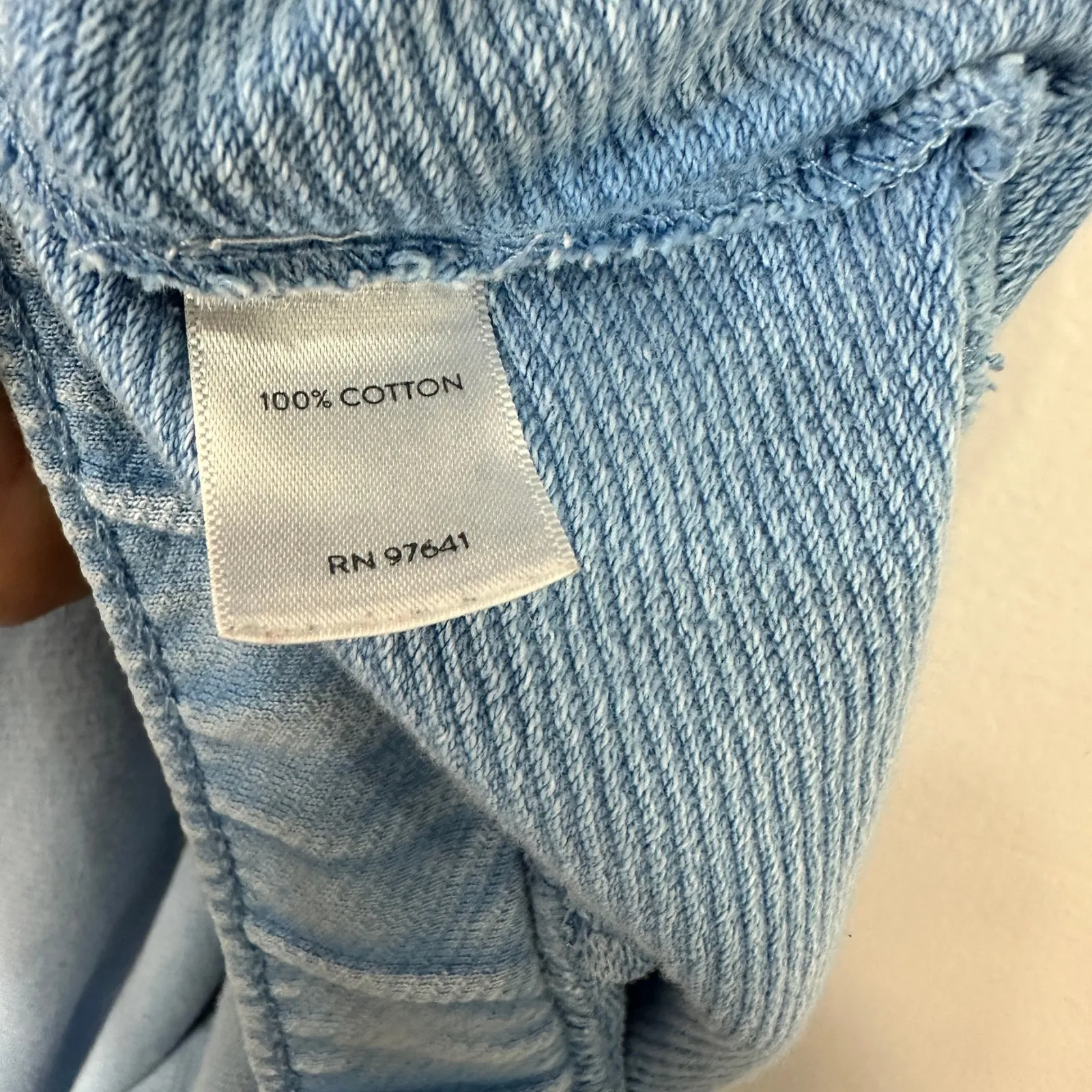 J Jill Cotton Skirt M Tall Blue Coastal Grandma Minimalist Beachy Capsule Size M - Image 6