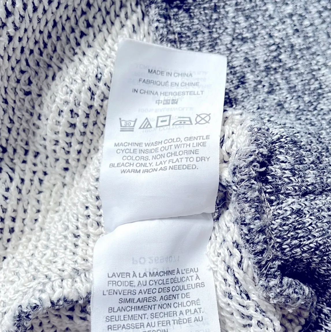 J. Crew XXS Blue Slate Knit Turtleneck - Image 5