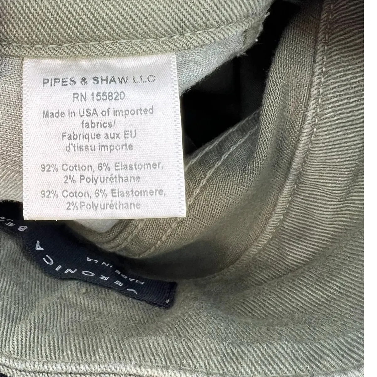 Veronica Beard Jaylen Denim Shorts High Rise Pleated Clover Green Size 23 - Image 12