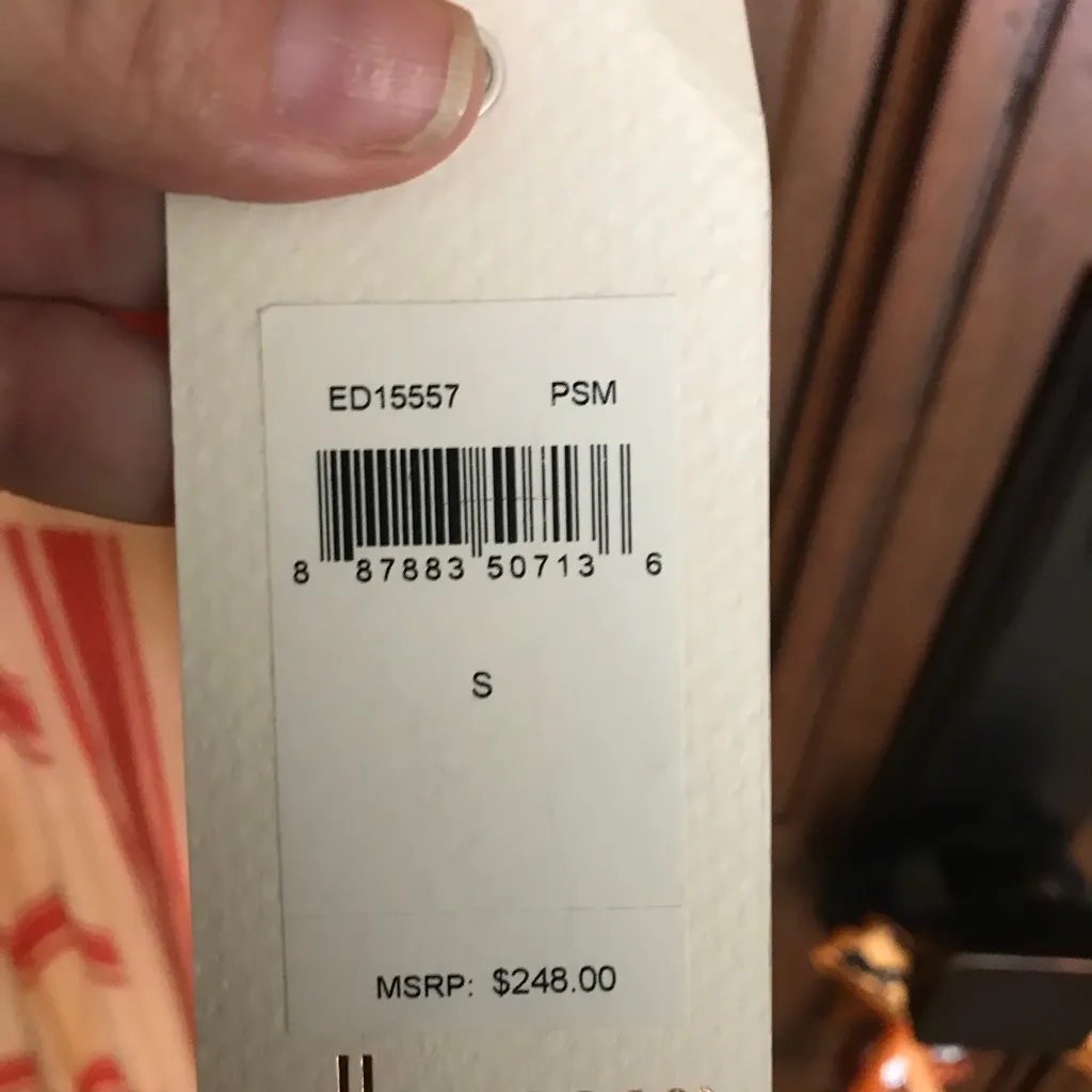 Ella Moss NWT‎ Anabel Stripe Surplice Maxi Dress - Image 5