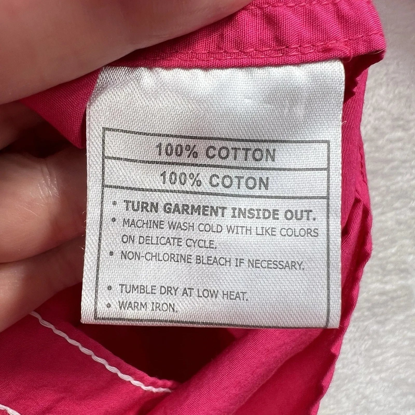 Ariat XXL Shirt Cowgirl Pearl Snap Silver Studded Embroidered Rodeo Western Pink - Image 7