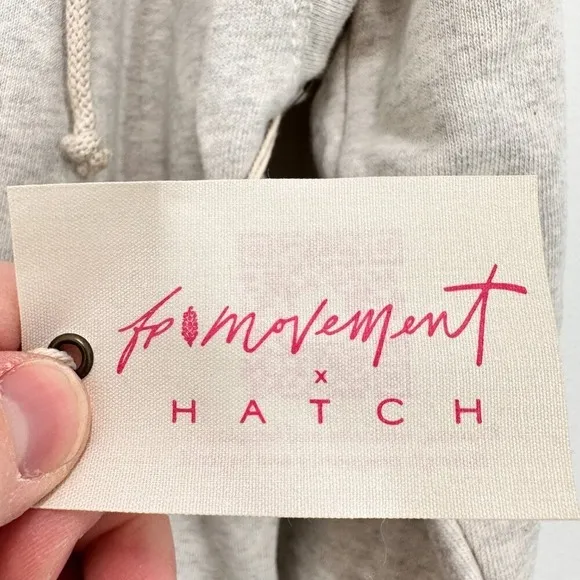 FP Movement‎ x Hatch Warm Up Jumpsuit Sweats Cozy Heather Grey Women's M NWT Gray Size undefined - Image 5