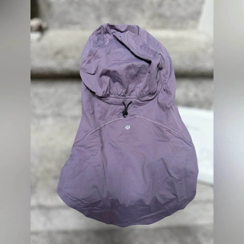 NEW Lululemon Lightweight Performance Hijab Modest Activewear Purple S/M Workout - Image 6