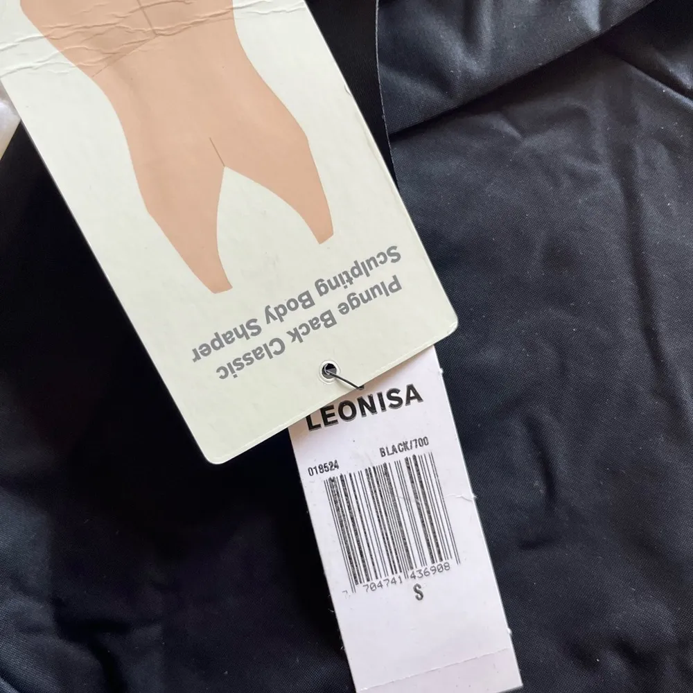 Plunge Back Classic Sculpting Body Shaper Black - Image 5