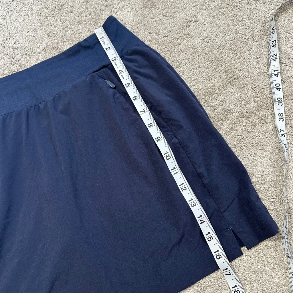 Athleta Women’s Soho Skort Skirt Pull On Mid Rise Outdoor UPF 50+ in Navy 10 - Image 14