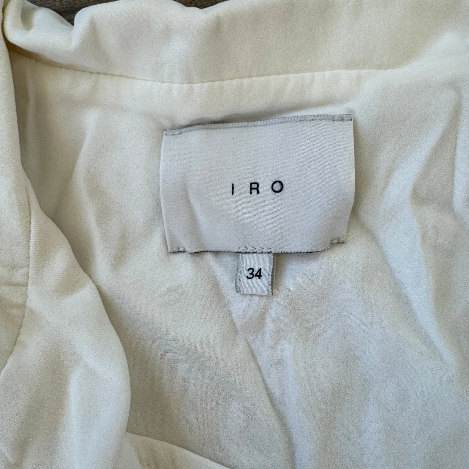IRO  White Moto Jacket - Image 5