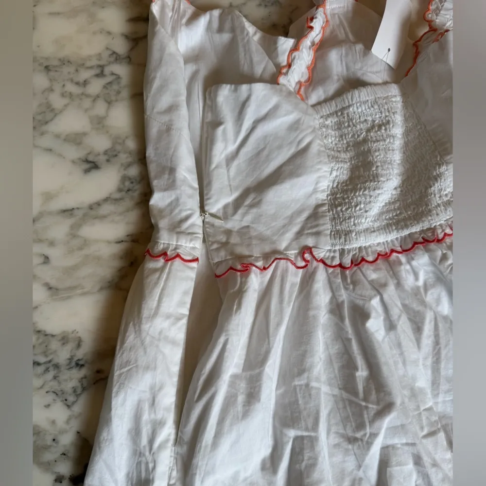 NWT J.Crew Factory White Scalloped - Image 7