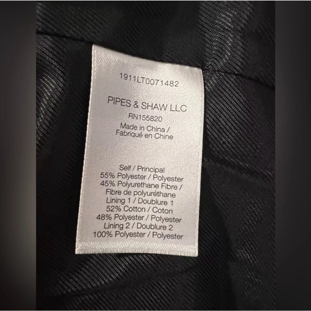 NWOT Veronica Beard Cooke Dickey Glossy Leather Blazer Jacket Double Breasted S4 - Image 10