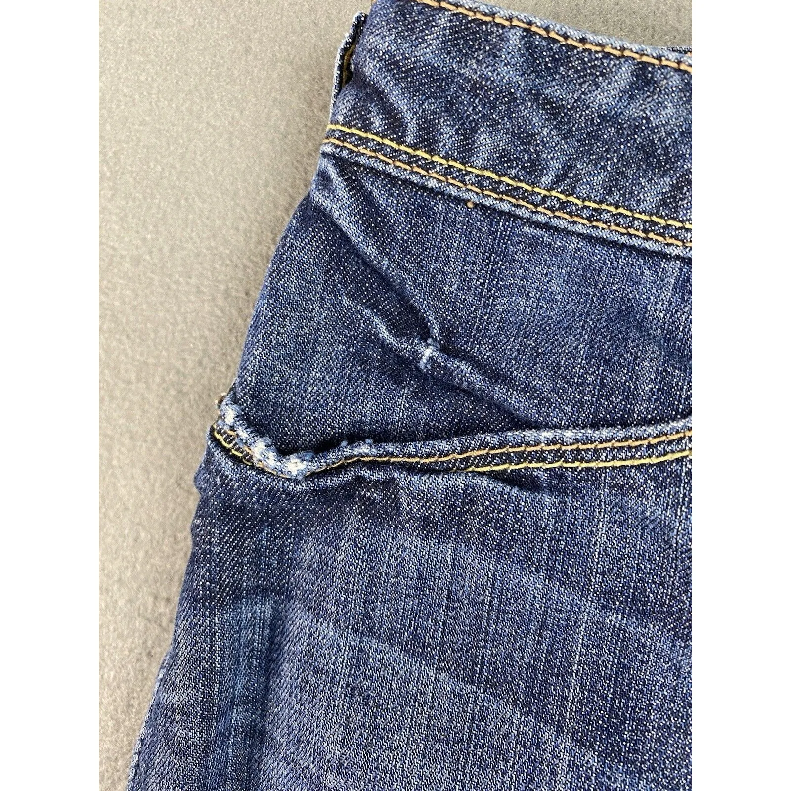 Banana Republic Denim Skirt Women 30x15 Blue Knee Length Stretch Cactus Tag 6 - Image 8