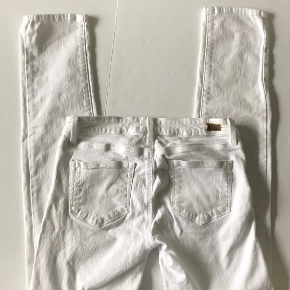 Paige Skyline White Jeans Skinny Ankle Jeans Optic White 27 - Image 6