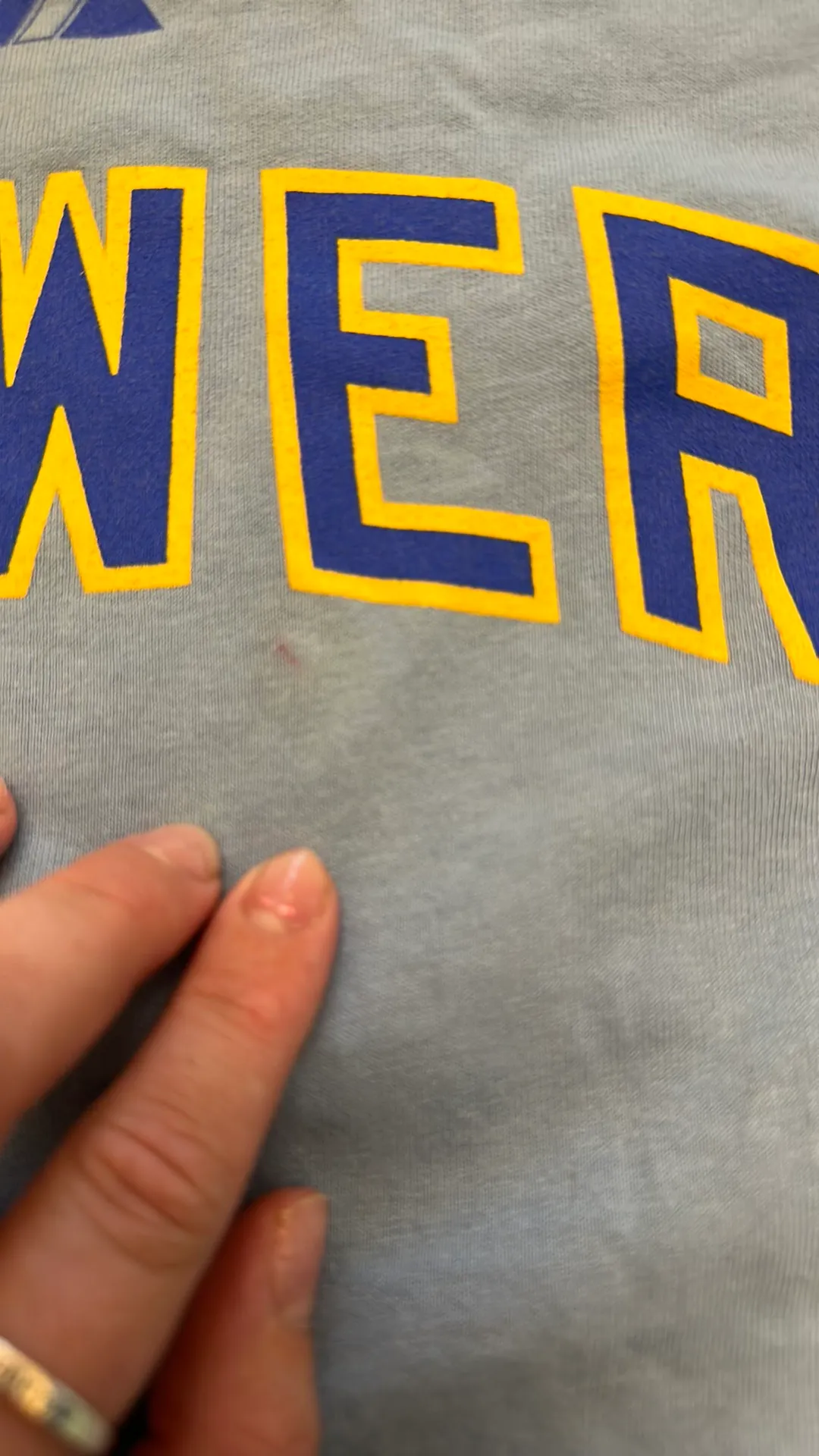 Vintage Cropped Brewers Shirt Size 2X - Image 3