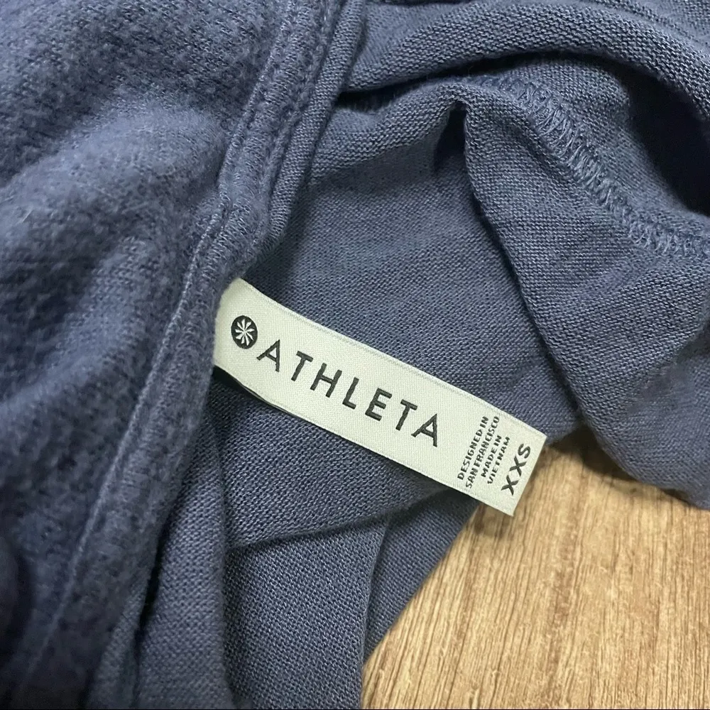 Athleta Harmony Wrap Cardigan Swept Away Blue Size XXS - Image 5