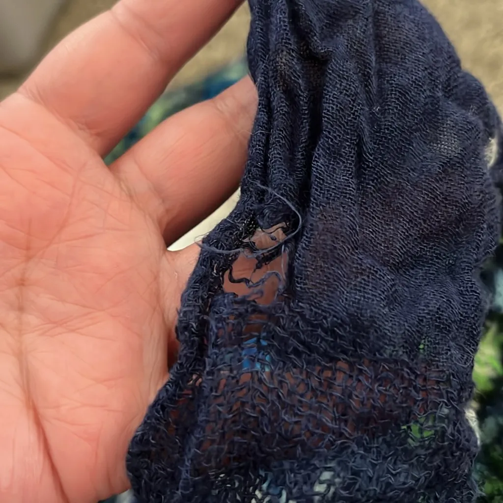 Catherines Scarf Blue Combo - Image 6