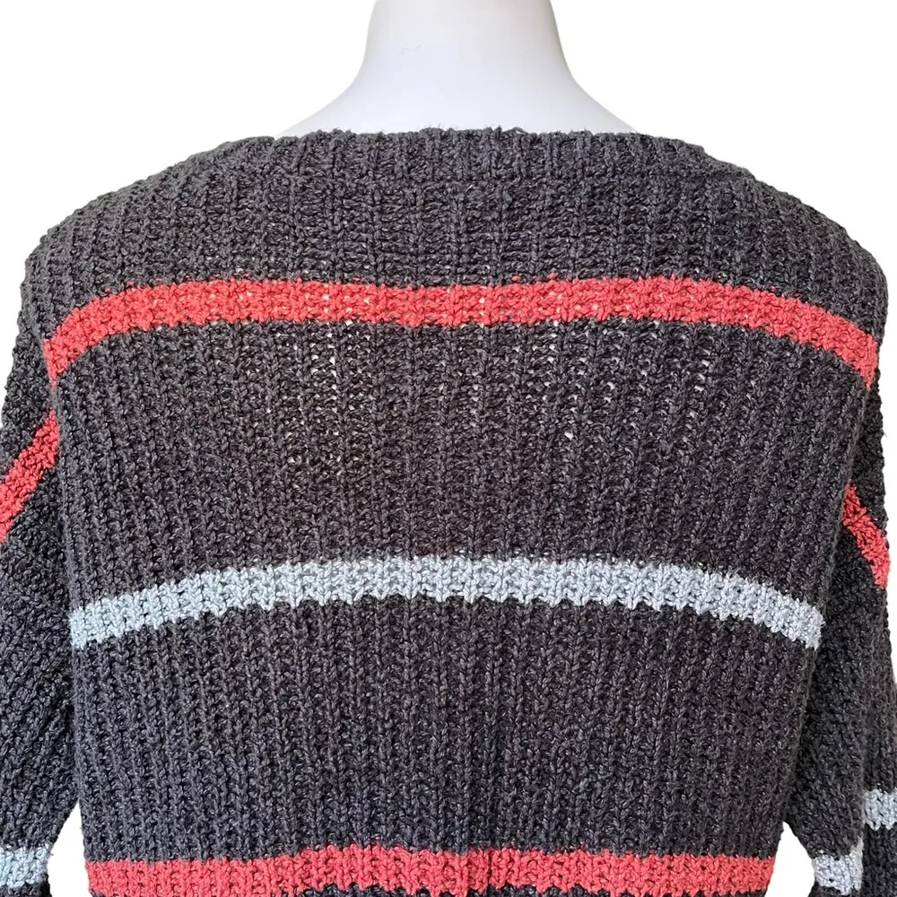 Free People Greenwich Villa Oversized Pullover Sweater, Sz S - Image 9