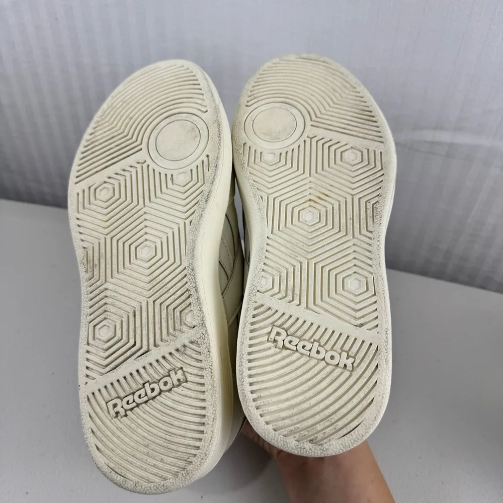 Reebok Club C Vintage Inspired White Classic Tennis Sneakers Women’s 8.5 EUR 39 - Image 9